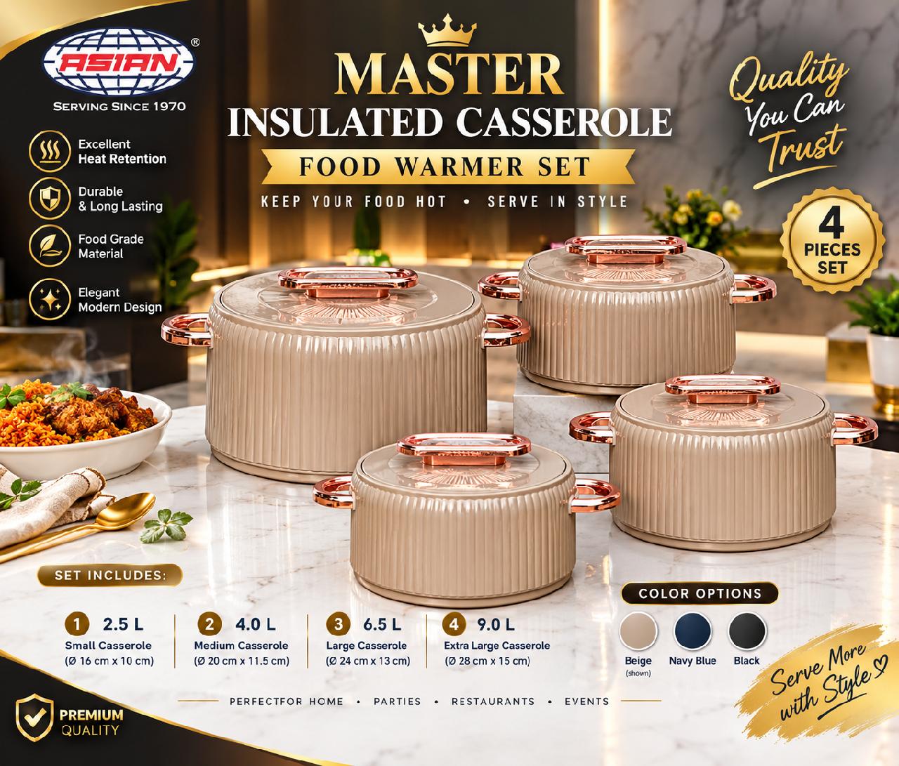 Luxurious food warmer
